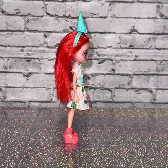 Enchantimals FANCI FLAMINGO 6 Inch Doll Let's Flamingle Birthday Theme - Picture 4 of 12